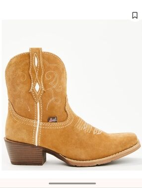 Justin Women's Gypsy Suede Western Booties - Square Toe